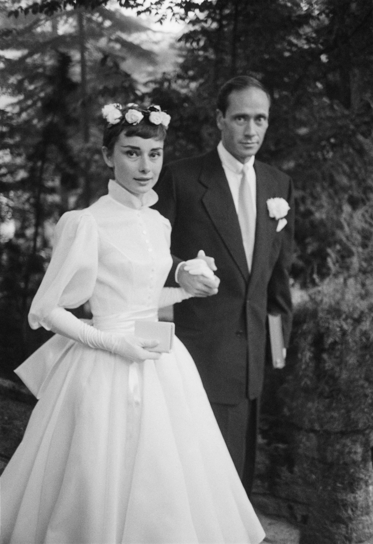Audrey Hepburn i Mel Ferrer 