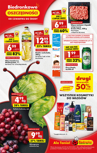 Od czwartku w Biedronce