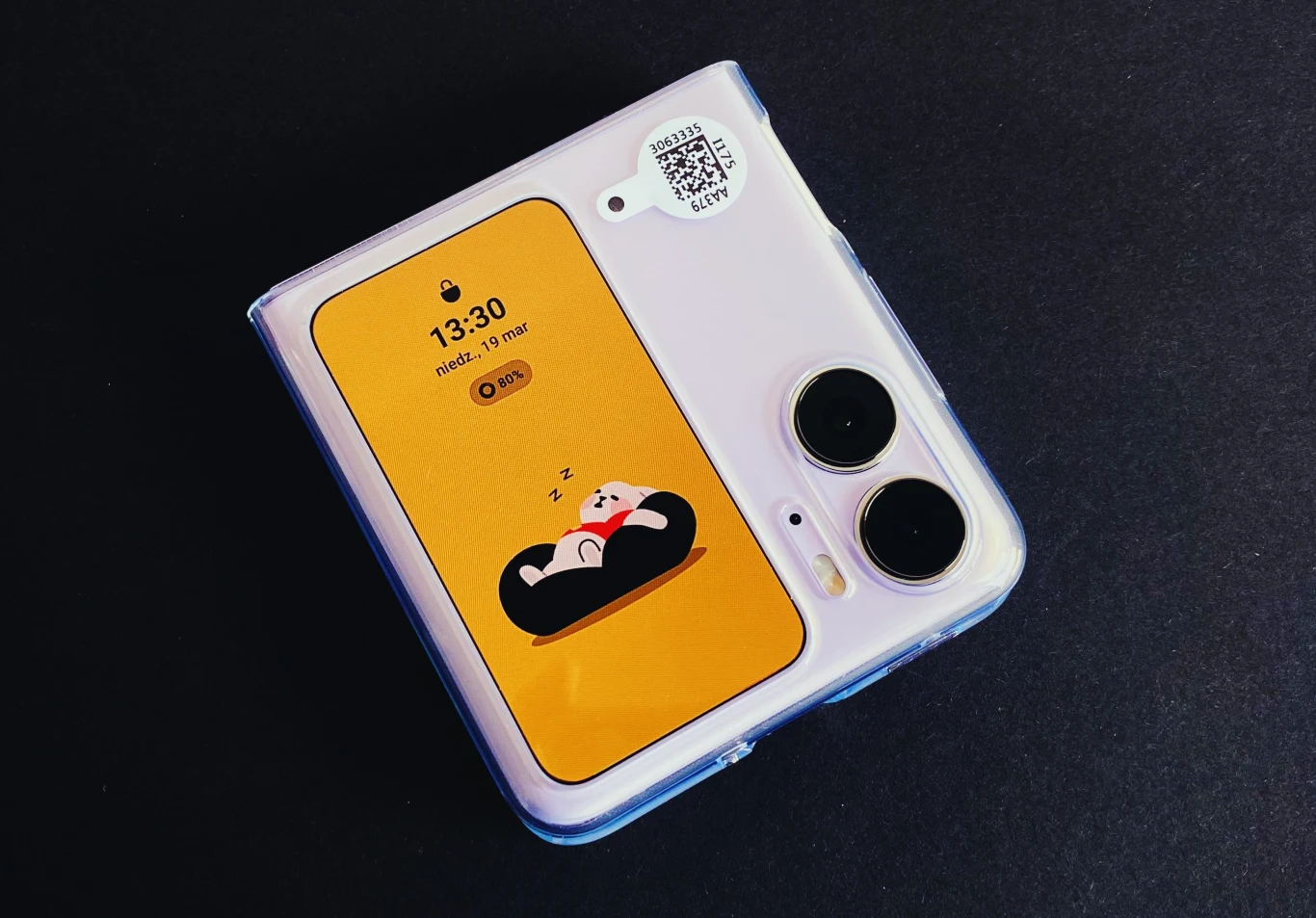 OPPO Find N2 Flip w case'ie