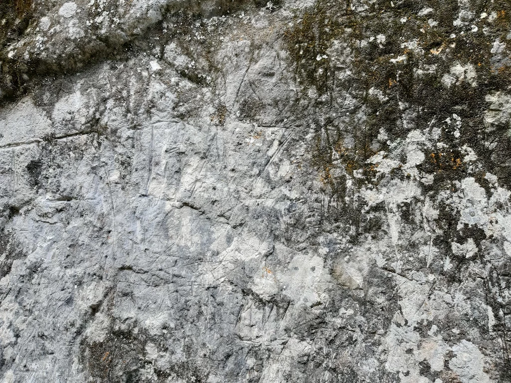 Zniszczone przez turystów skały w Dolinie Kościeliskiej