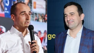 Robert Kubica i Michał Koterski