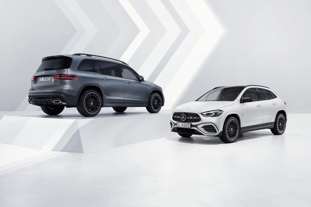 Mercedes GLB i Mercedes GLA 2023