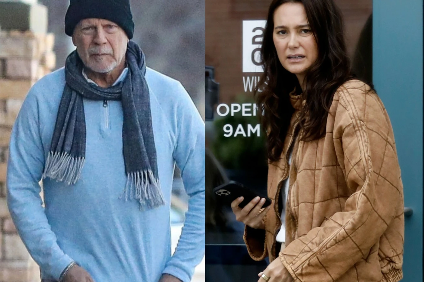 Bruce Willis i Emma Heming Bruce Willis i Emma Heming