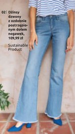 Jeansy damskie Bonprix