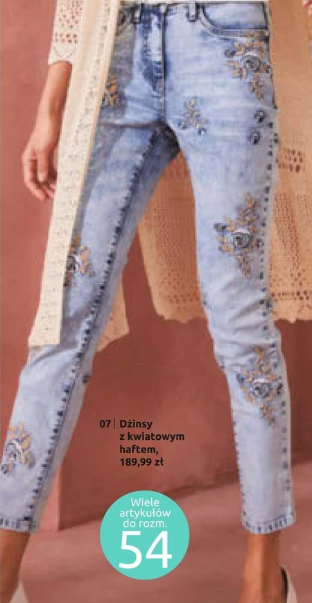 Jeansy damskie Bonprix
