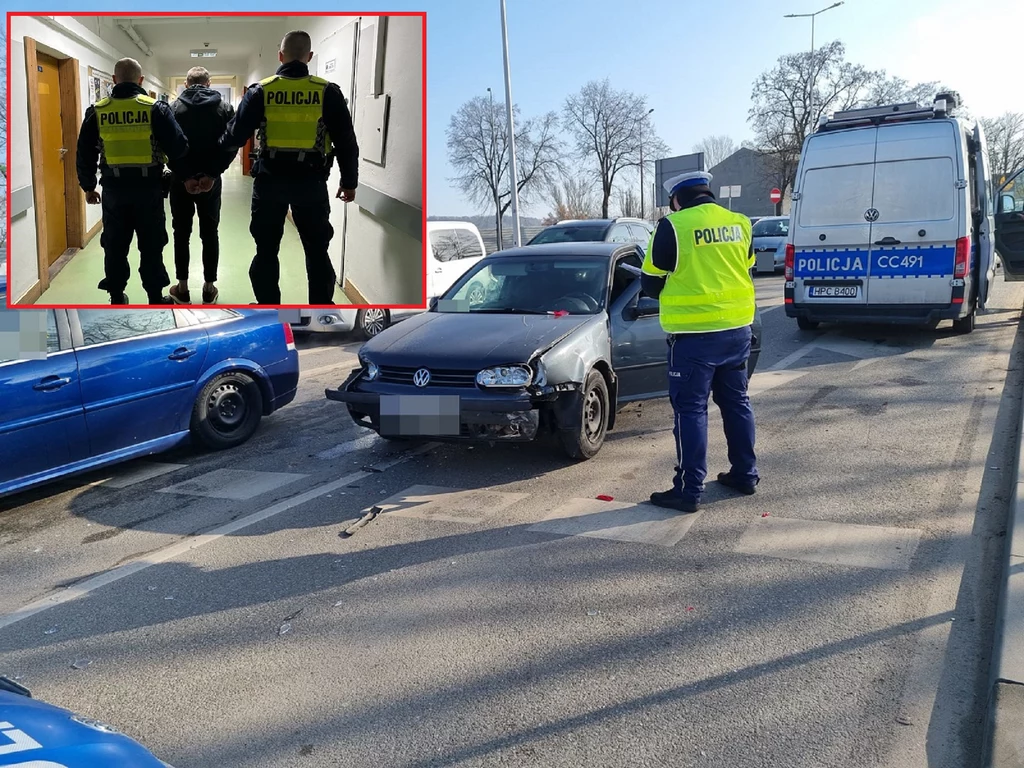 32-latek uciekał przed policją ulicami Włocławka 32-latek uciekał przed policją ulicami Włocławka