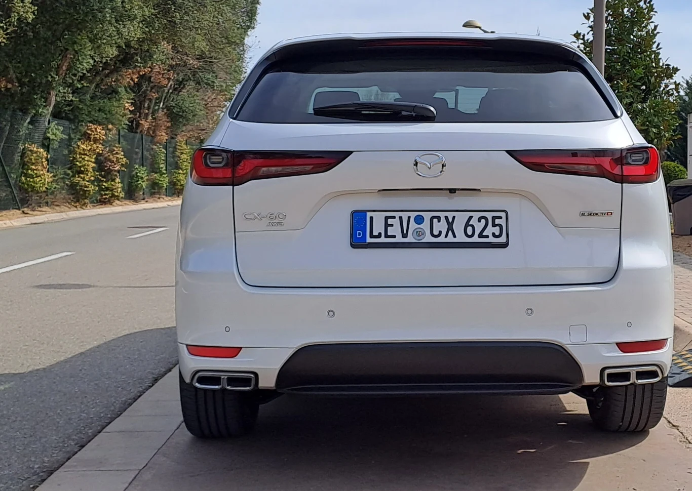 Mazda CX-60 e-SKYACTIV D AWD.