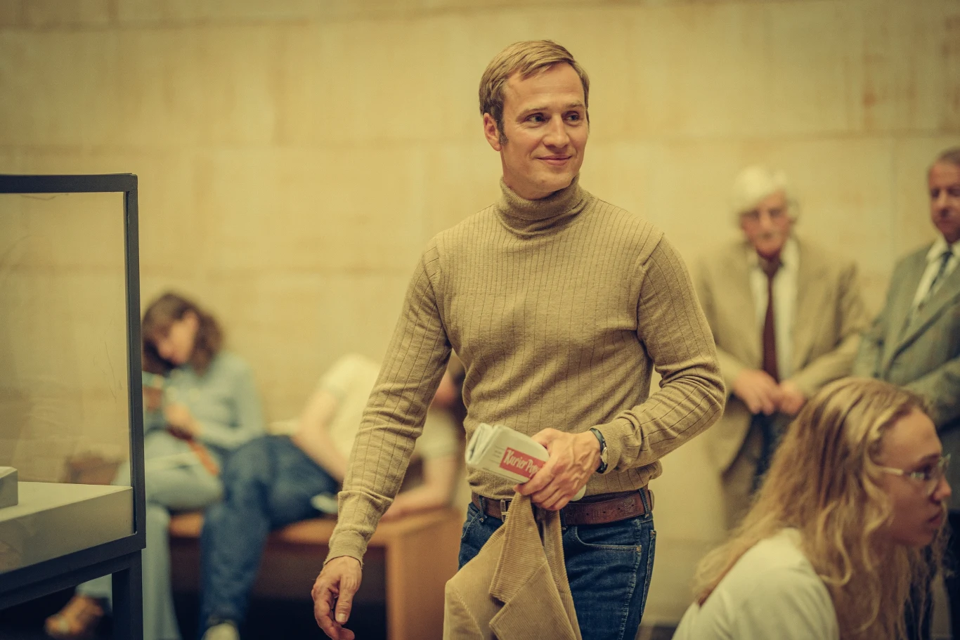 Mateusz Janicki w filmie "Pan Samochodzik i Templariusze" Antoniego Nykowskiego.