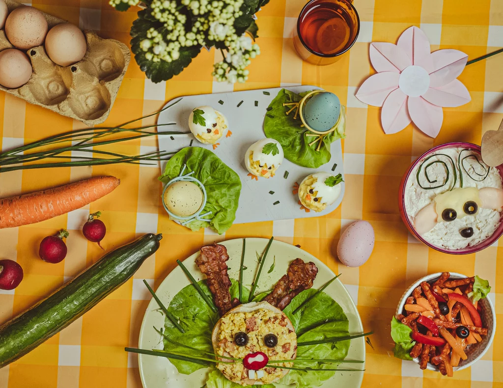 Wielkanocne dania dla dzieci? Musi być kolorowo, smacznie i zdrowo / fot. Martyna Taras Filmsee