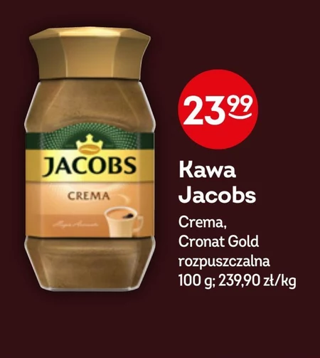 Jacobs Crema Kawa rozpuszczalna 100 g