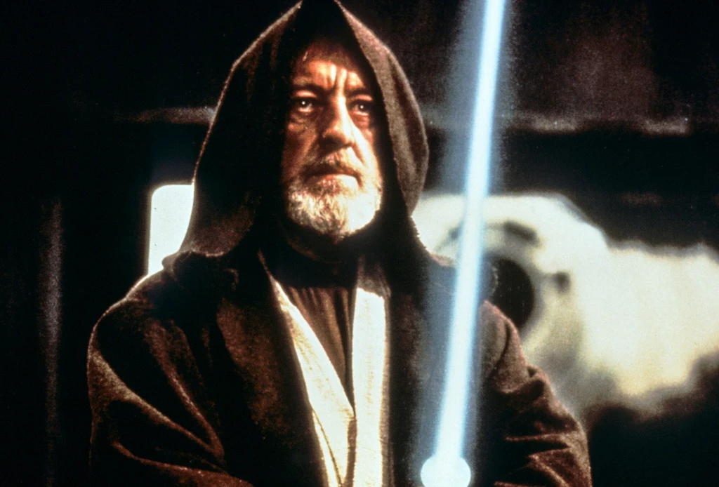 Świetlny miecz stal się znakiem rozpoznawczym rycerzy Jedi, w tym tego najsłynniejszego z nich, czyli mistrza Obi-Wan Kenobi