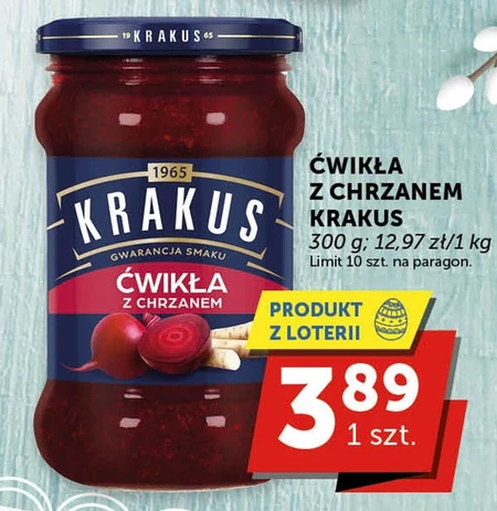 Krakus Ćwikła z chrzanem 300 g
