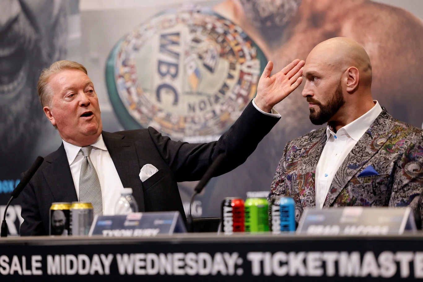 Frank Warren i Tyson Fury Frank Warren i Tyson Fury