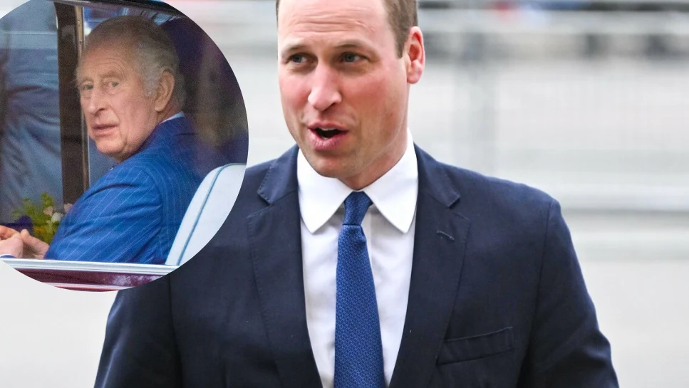 Książę William i król Karol III. Książę William i król Karol III.