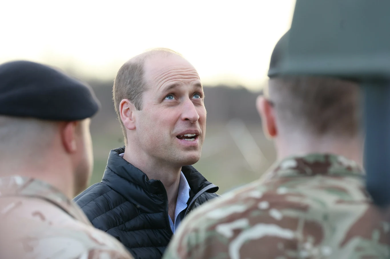 Książę William w bazie wojskowej w Polsce Książę William w bazie wojskowej w Polsce