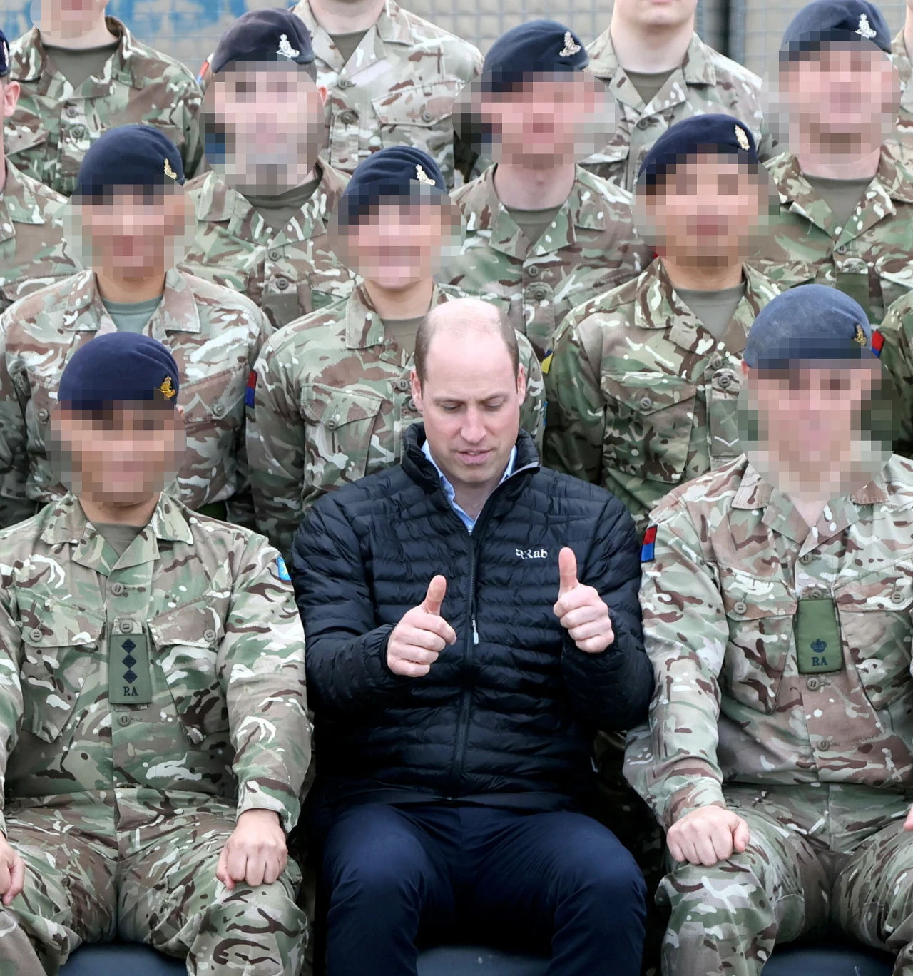 Książę William z wizytą w bazie wojskowej w Polsce Książę William z wizytą w bazie wojskowej w Polsce