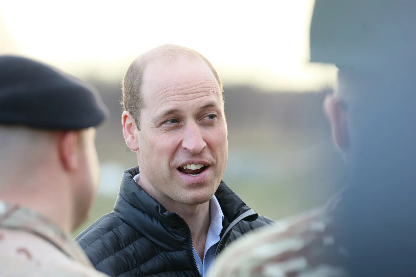 Książę William spotkał się w Rzeszowie z brytyjskimi żołnierzami