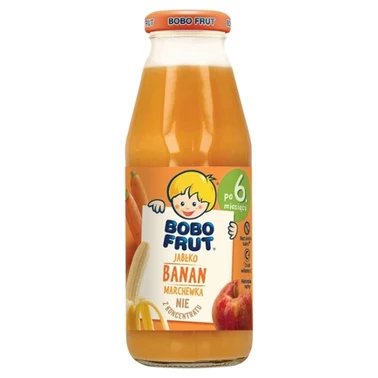 Bobo Frut Nektar owocowo-warzywny jabłko banan marchew 300 ml - 1