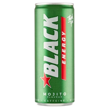 Black Energy Mojito Gazowany napój energetyzujący 250 ml - 3