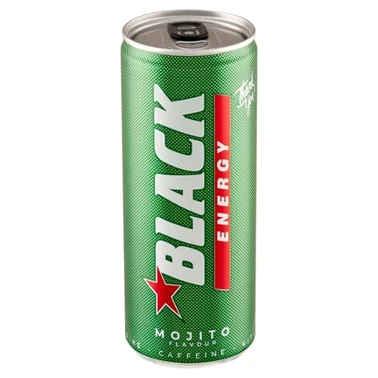 Black Energy Mojito Gazowany napój energetyzujący 250 ml - 2