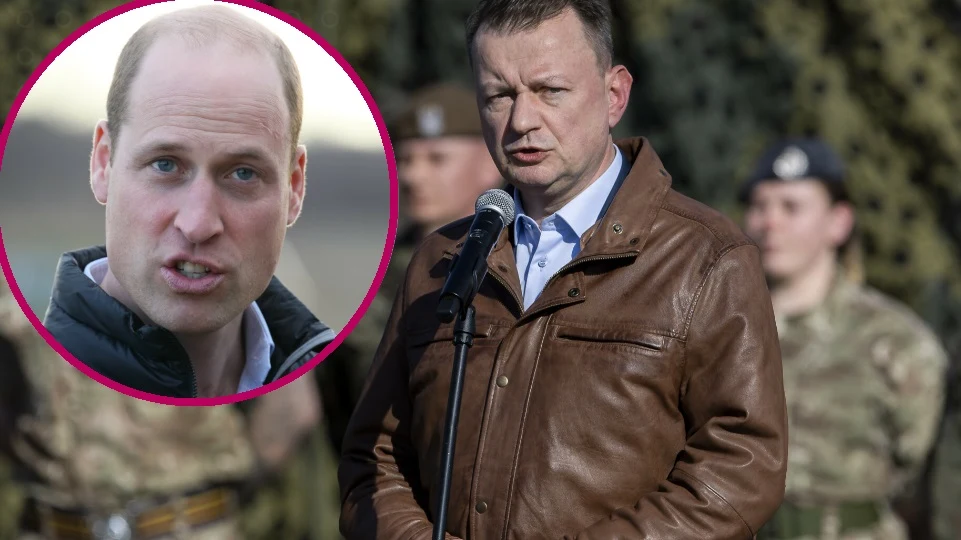 Mariusz Błaszczak, Minister Obrony Narodowej i książę William.