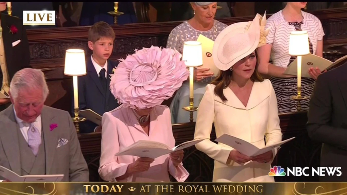 Księżna Walii na ślubie Meghan Markle i księcia Harry'ego. Księżna Walii na ślubie Meghan Markle i księcia Harry'ego.