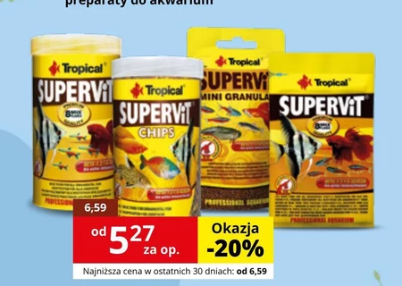 Karma dla rybek Tropical Supervit