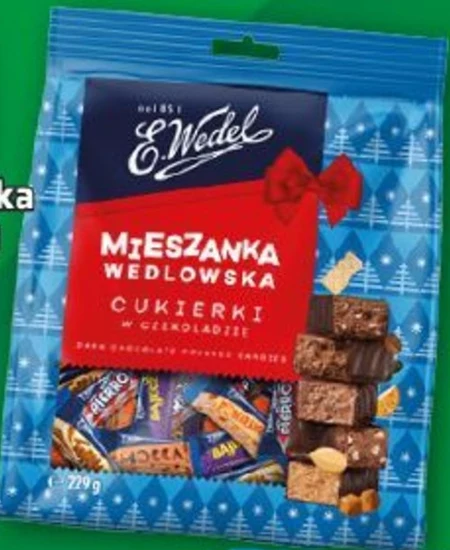 E. Wedel Mieszanka Wedlowska Cukierki w czekoladzie 229 g