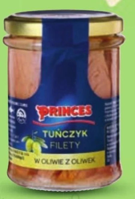 Princes Tuńczyk filety w oliwie z oliwek 185 g