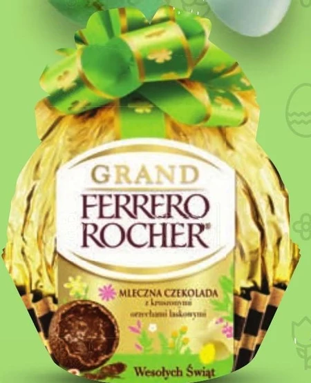 Ferrero Rocher Grand Figurka z mlecznej czekolady 125 g