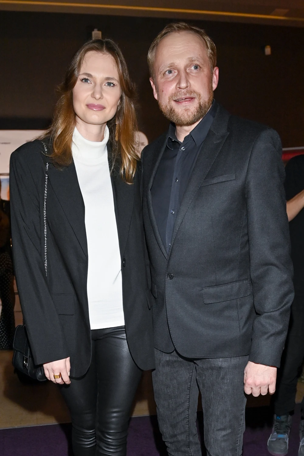 Premiera filmu "Miłość po angielsku". Piotr Adamczyk świętował z żoną Karoliną Premiera filmu "Miłość po angielsku". Piotr Adamczyk świętował z żoną Karoliną