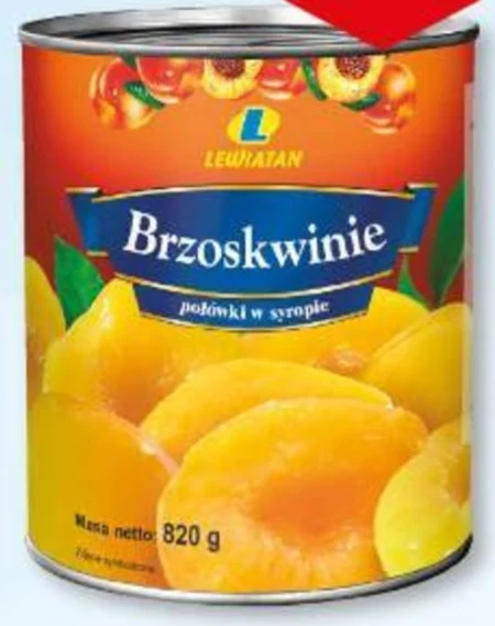 Brzoskwinie połówki Lewiatan