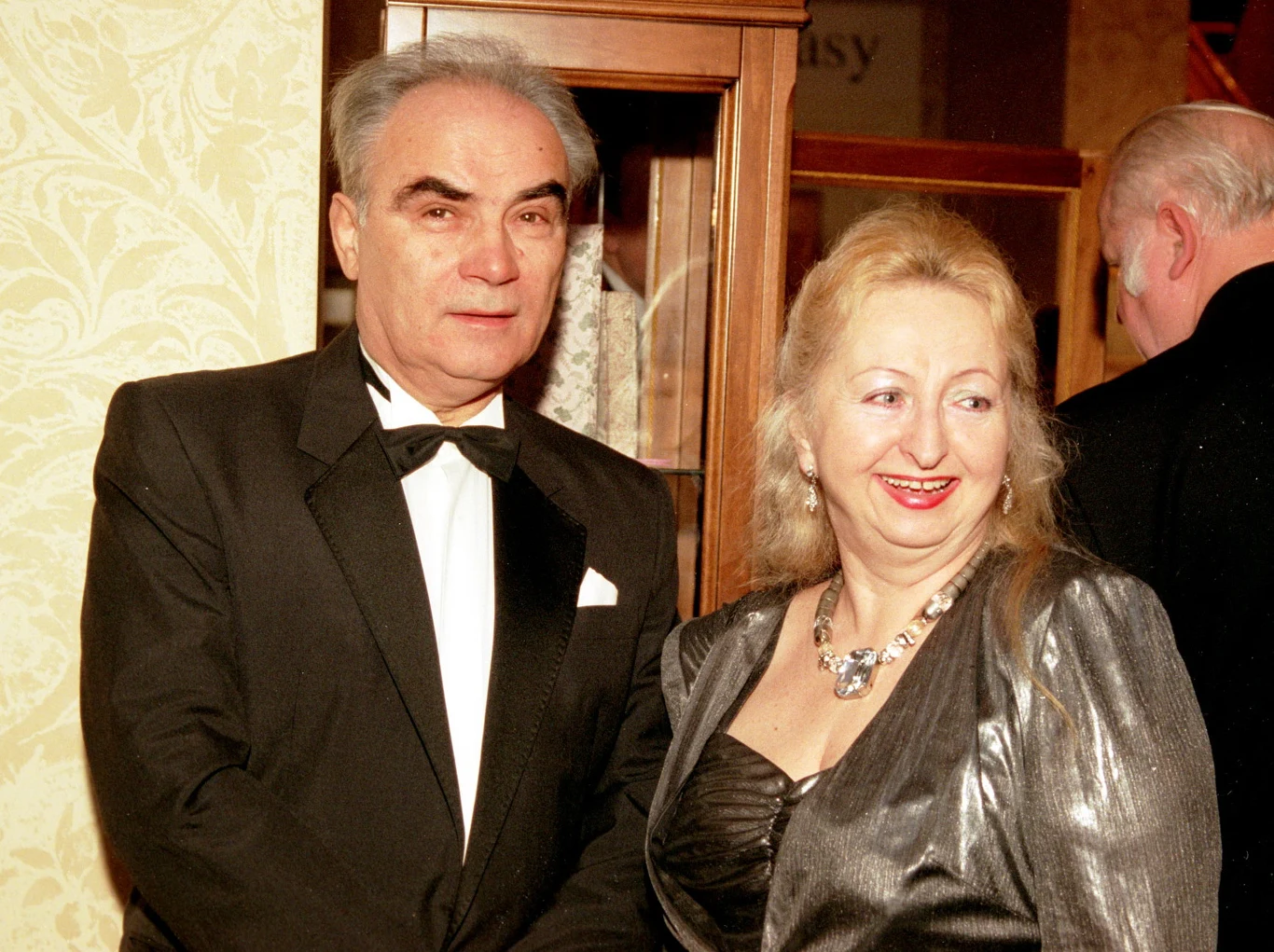 Adam Bronikowski z żoną Adam Bronikowski z żoną