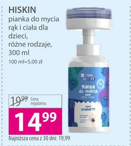 Pianka do mycia Hiskin