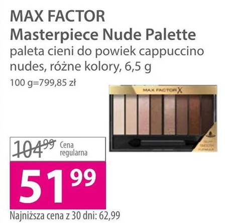 Paleta cieni Max Factor