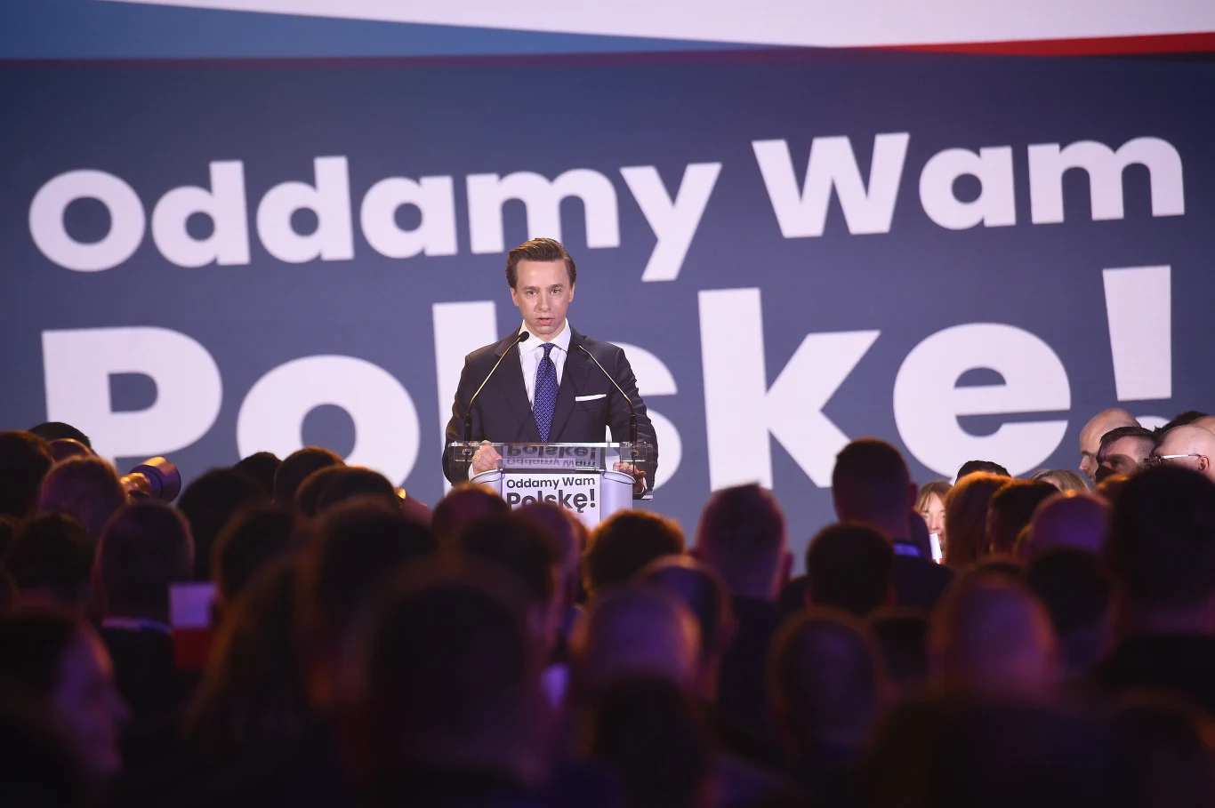Krzysztof Bosak na Konwencji Konfederacji Krzysztof Bosak na Konwencji Konfederacji