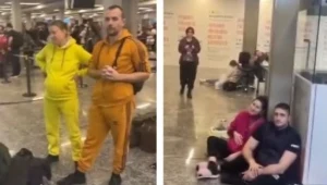Ciężarne Rosjanki na lotnisku. Teraz argentyńska policja rozpoczęła obławę