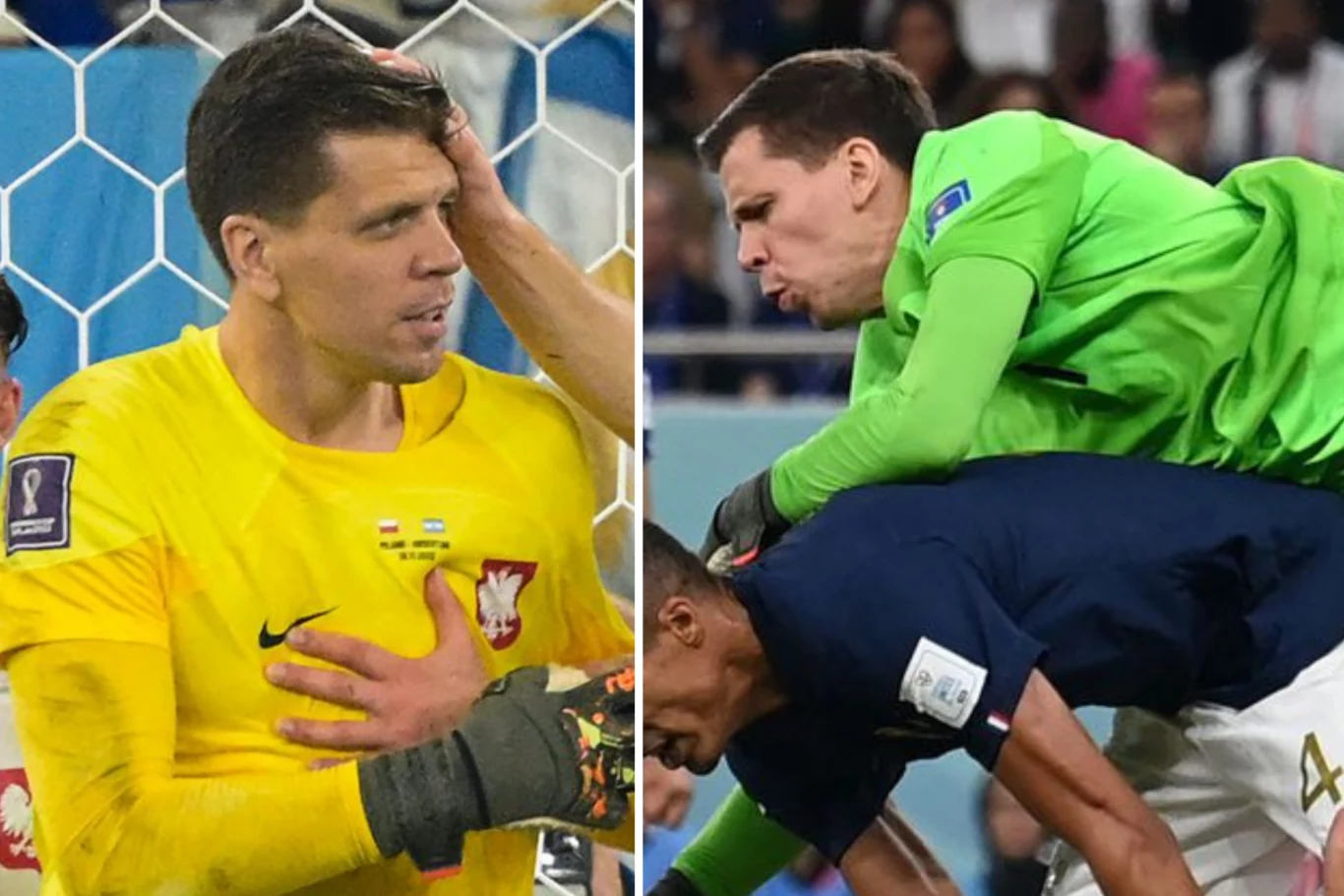 Wojciech Szczęsny w barwach reprezentacji Polski