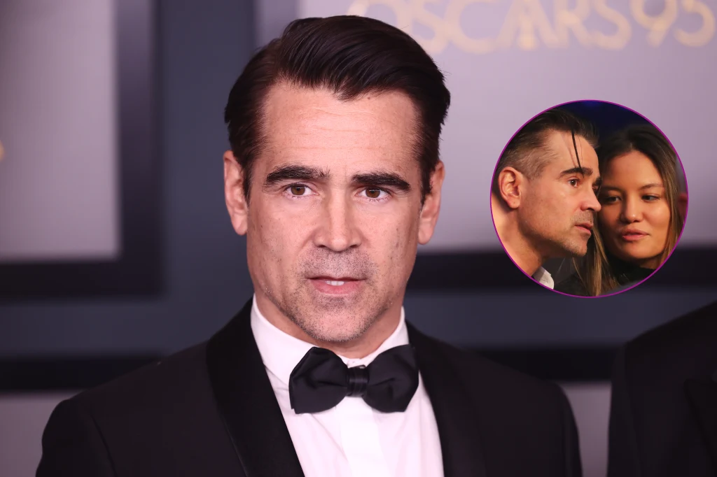 Colin Farrell z ukochaną Colin Farrell z ukochaną
