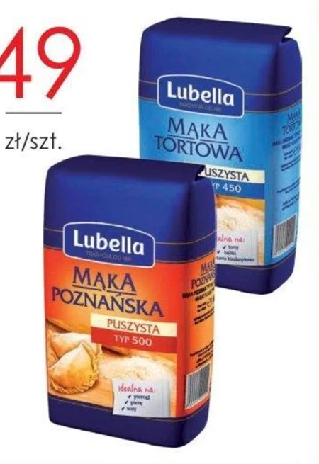 Lubella Mąka puszysta poznańska typ 500 1 kg