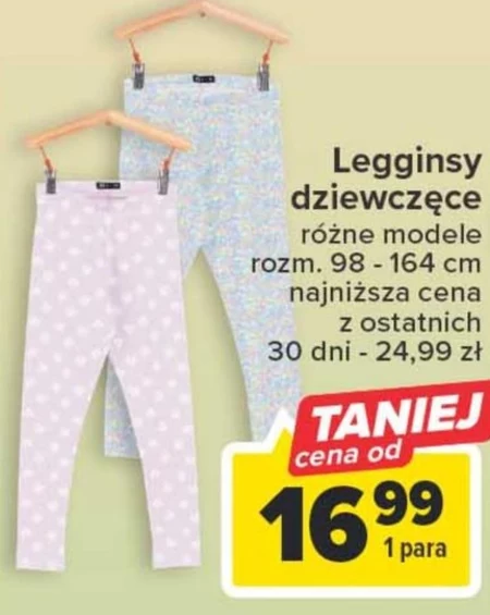 Legginsy dziewczęce