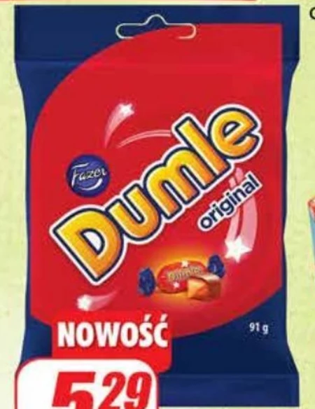 Dumle Miękkie toffi w czekoladzie mlecznej 91 g