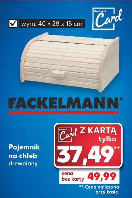 Pojemnik na chleb Fackelmann
