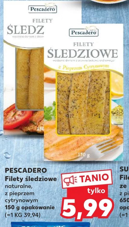 Filety śledziowe Pescadero