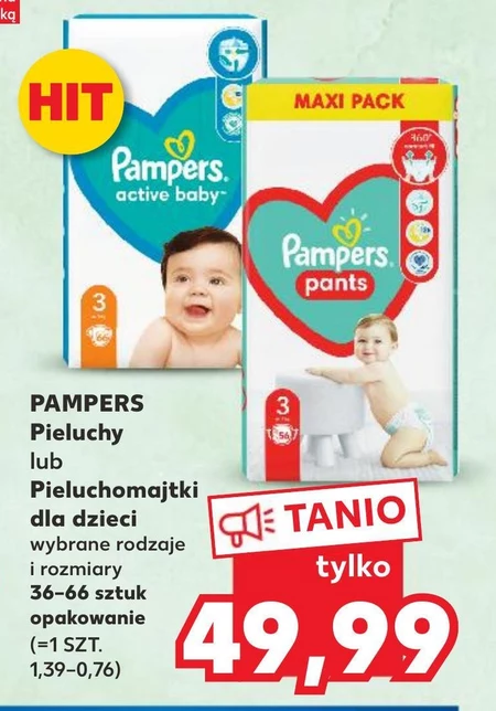 Pampers Pure Protection Rozmiar 5, 24 pieluchy, 11-16 kg