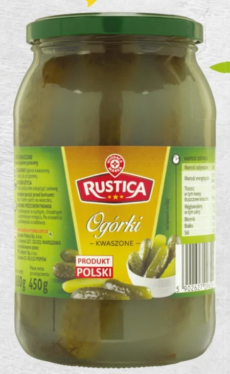 Ogórki kiszone
