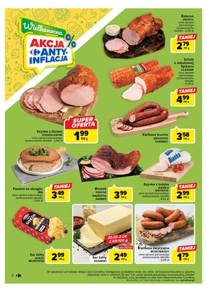 Carrefour - wielkanocna akcja anty-inflacja!