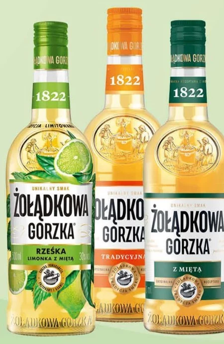 Wódka smakowa Żołądkowa Gorzka