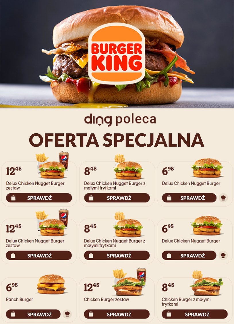 Gazetka promocyjna Burger King - wygasła 375 dni temu