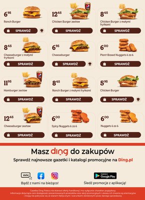 Burger King - oferta specjalna - Ding Poleca Marzec 2023